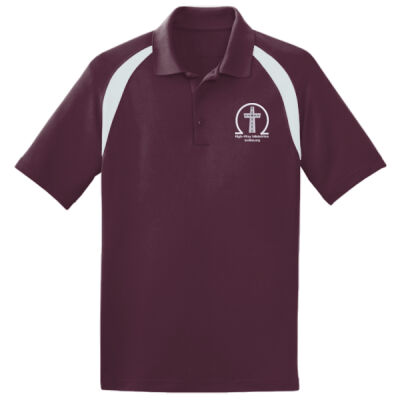 Sport Tek Dry Zone Colorblock Raglan Polo Thumbnail